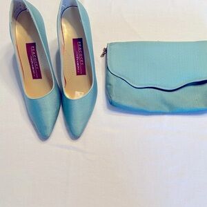 Shoes and clutch